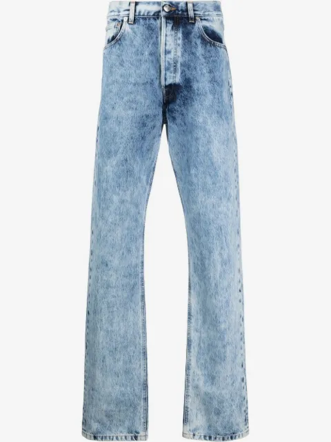 VTMNTS jeans con efecto lavado en ácido