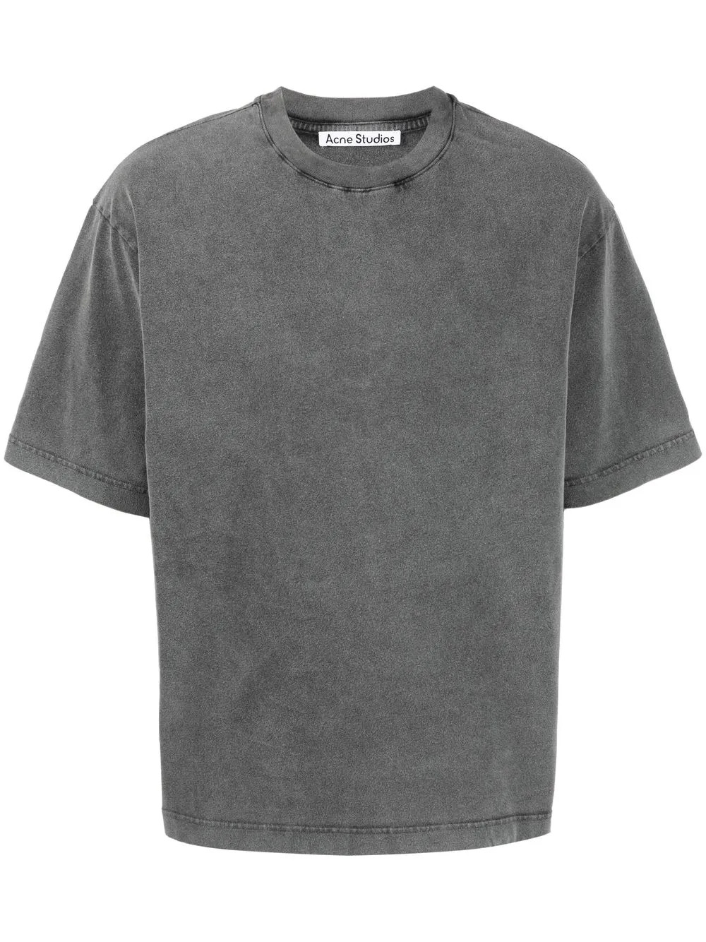 

Acne Studios playera con parche del logo - Gris