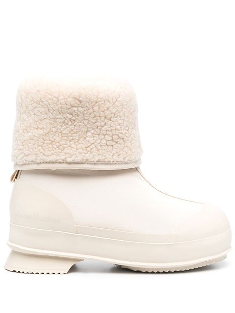 Acne Studios 50mm reversible ankle boots