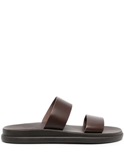 Ancient Greek Sandals Nicos leather slides 