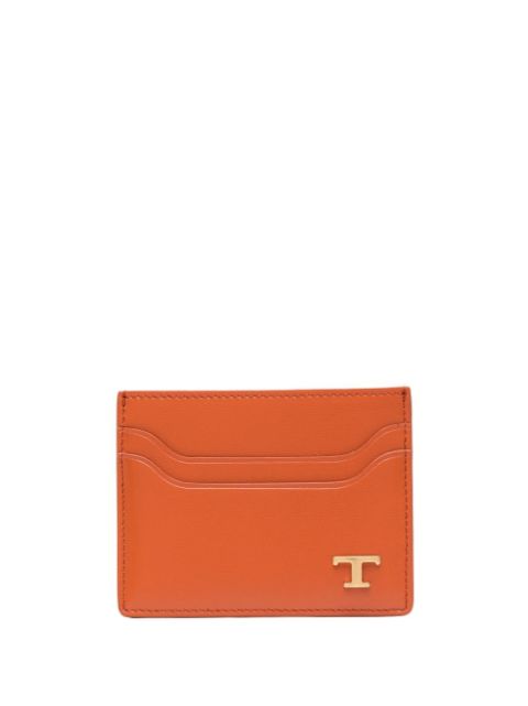 Tod's tarjetero con placa del logo