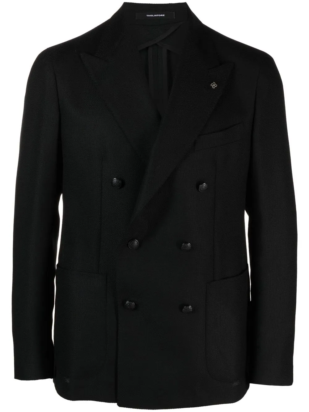 

Tagliatore blazer con doble botonadura - Negro