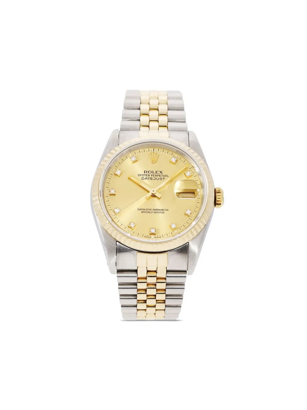 

Rolex 1991 pre-owned Datejust 36mm - Gold