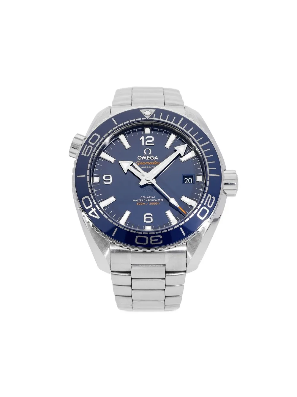 

OMEGA 2018 pre-owned Seamaster Planet Ocean 600M 43.5mm - Blue