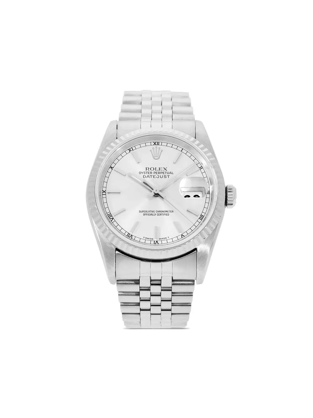 

Rolex 1996 pre-owned Datejust 36mm - Silver