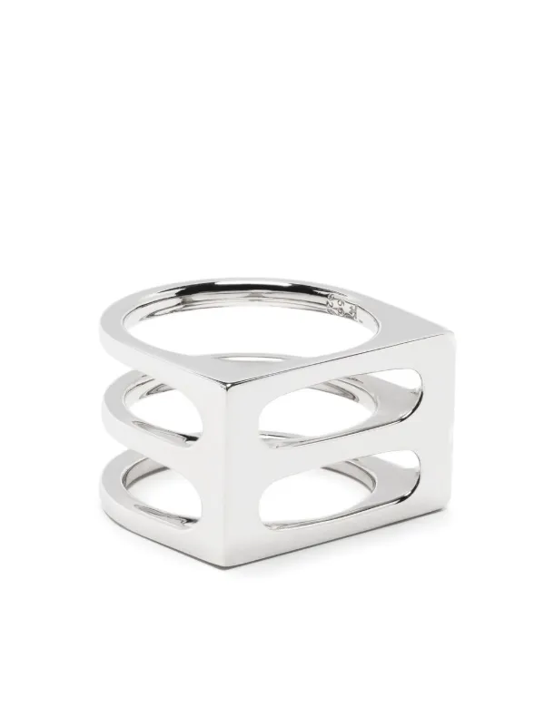 トムウッド　ケージリングダブル Tom Wood Cage リング Double | シルバートーン | FARFETCH JP
