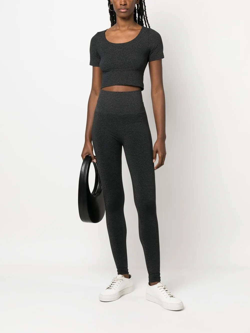 Wolford Cropped top - Zwart