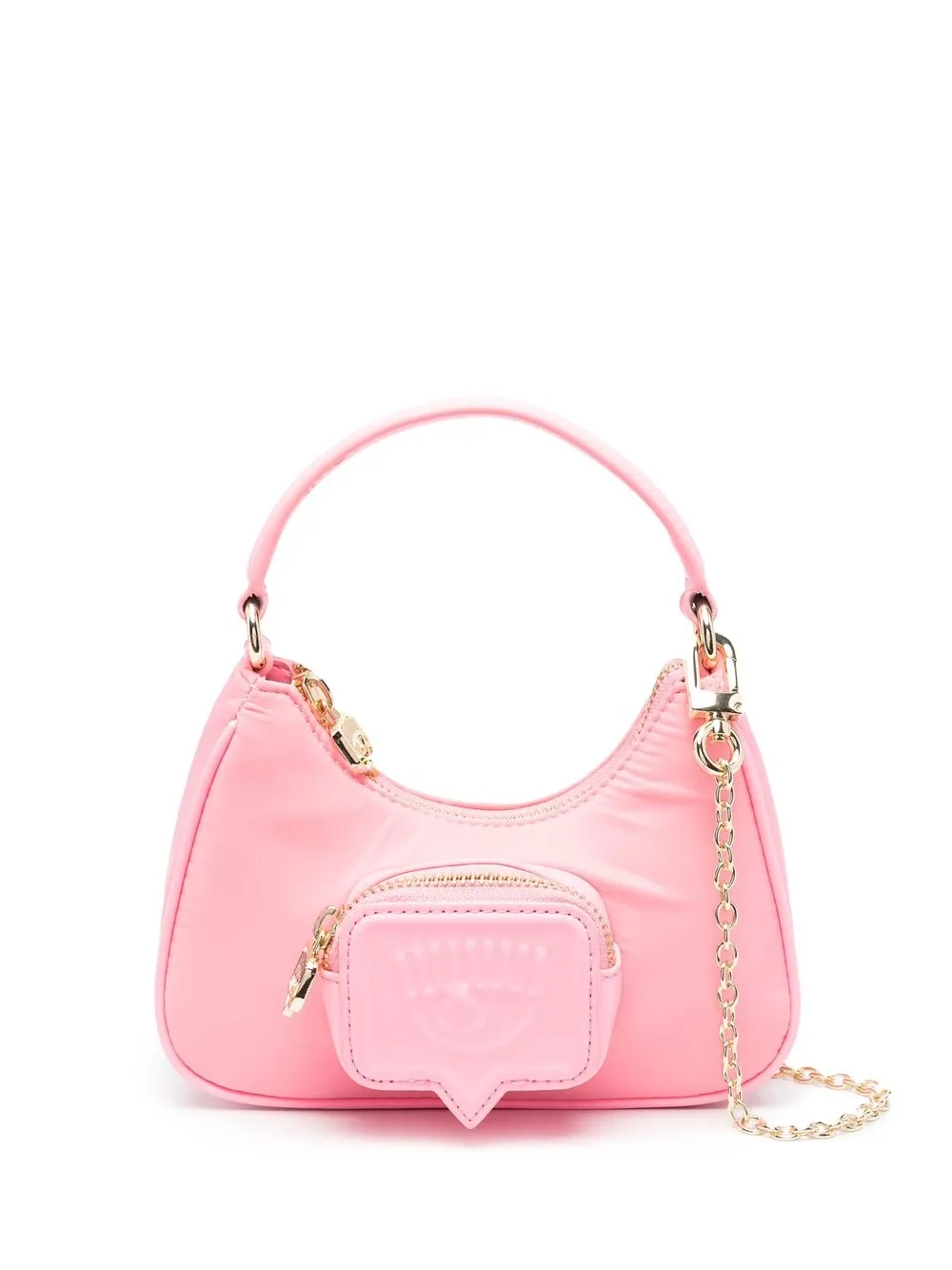 

Chiara Ferragni eye-motif mini bag - Pink