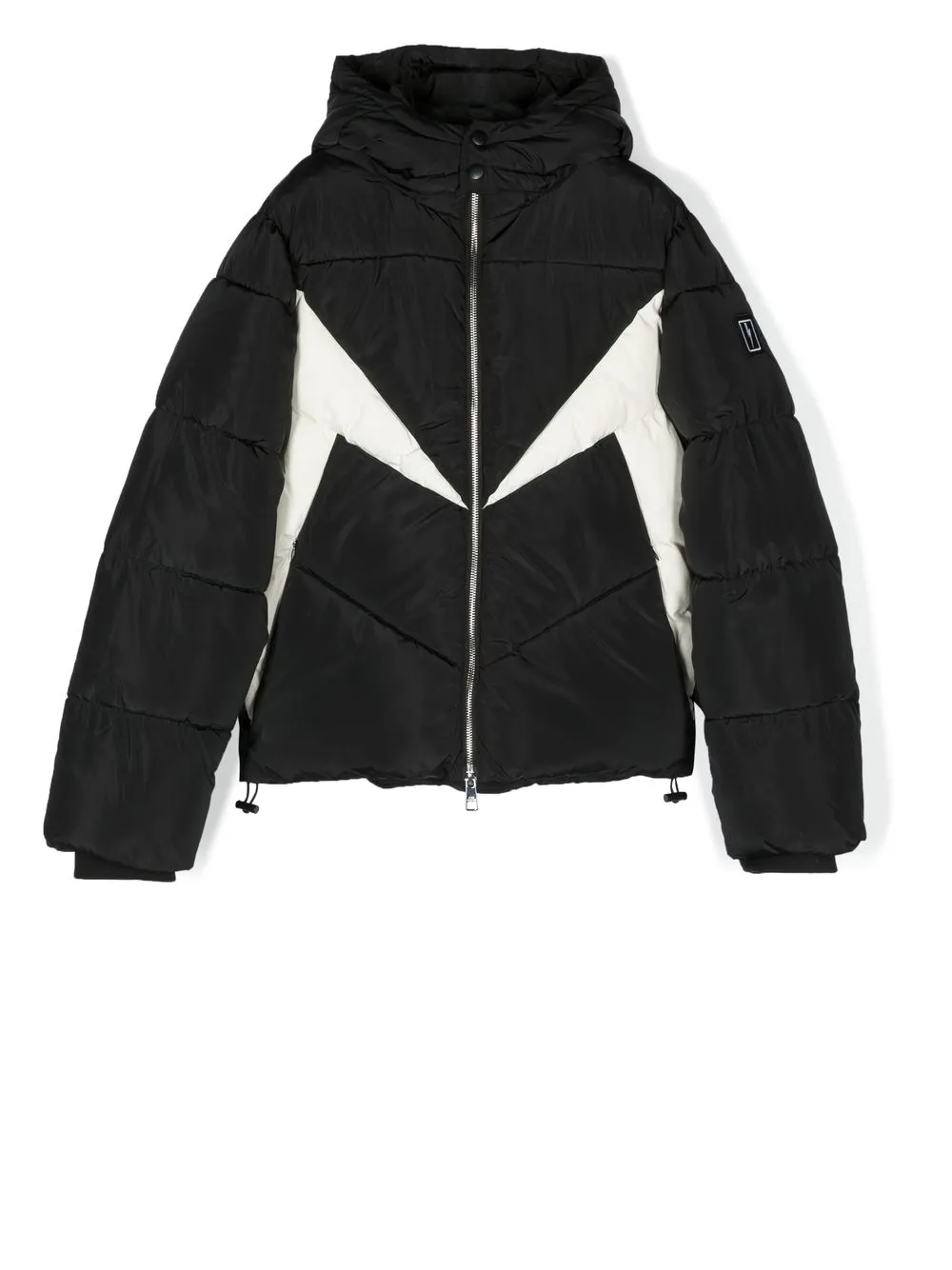 NEIL BARRETT PADDED COLOUR-BLOCK JACKET