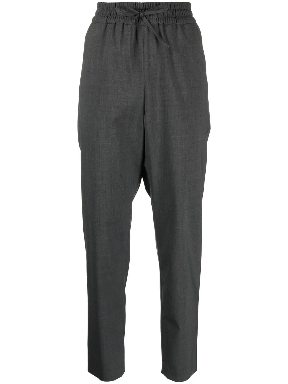 

ASPESI pantalones con cordones en la pretina - Gris