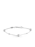 Yoko London 18kt white gold Classic Akoya pearl bracelet - Silver