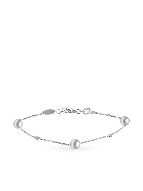 Yoko London 18kt white gold Classic Akoya pearl bracelet