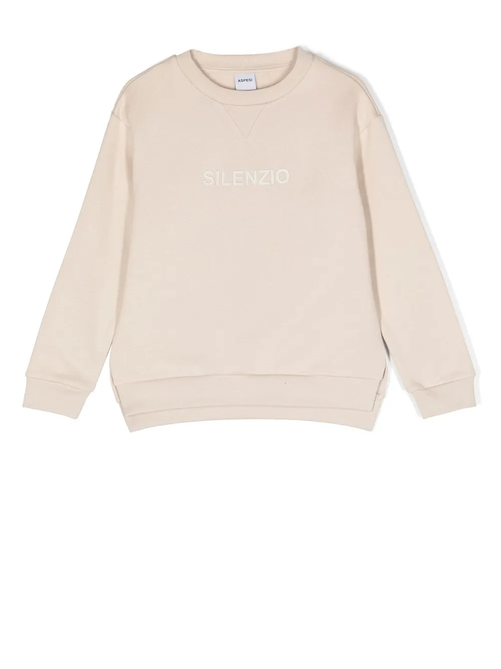 

Aspesi Kids 'Silenzio' long-sleeve sweatshirt - Neutrals