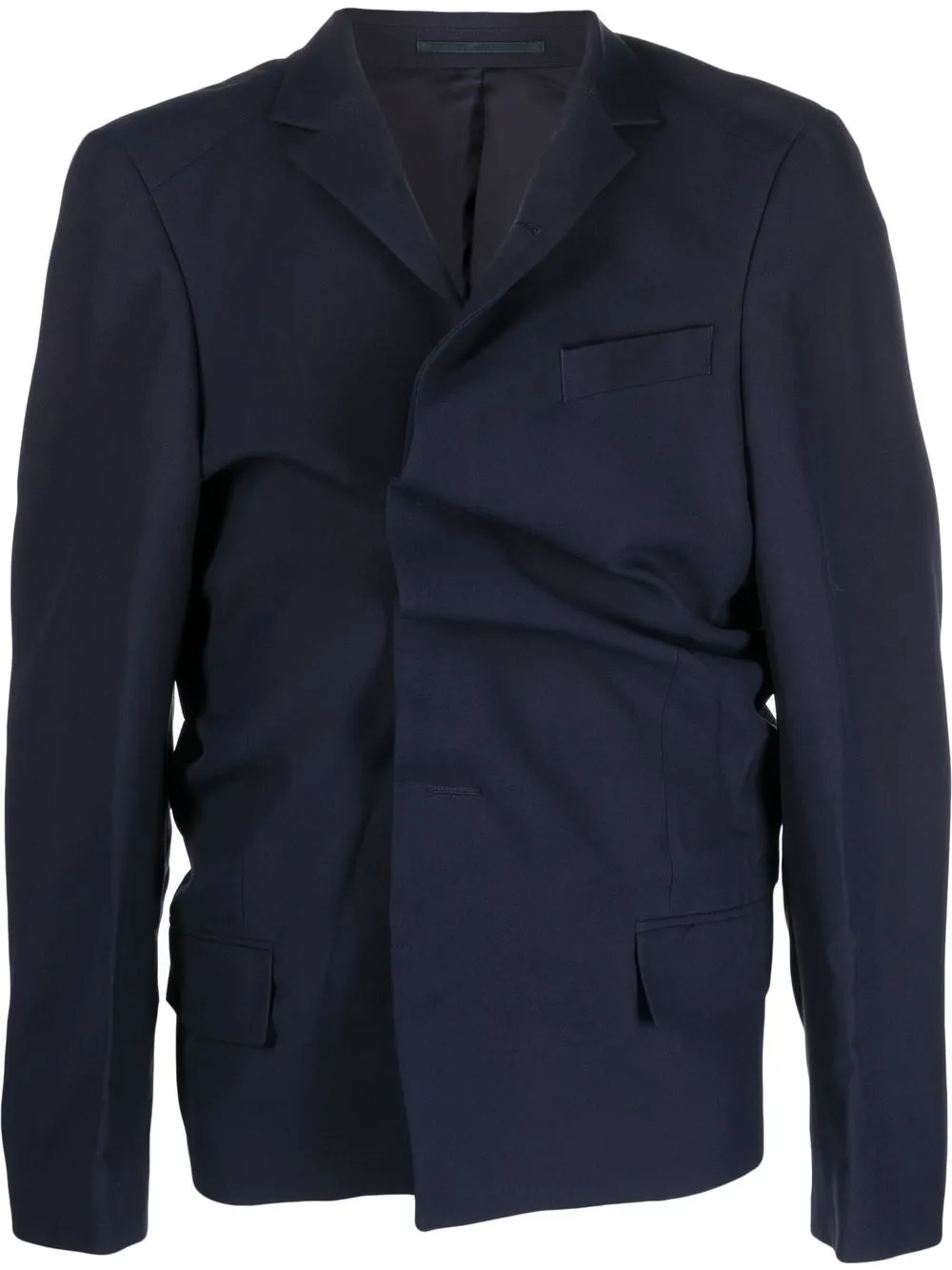 

Martine Rose Contorted tailored blazer - Blue