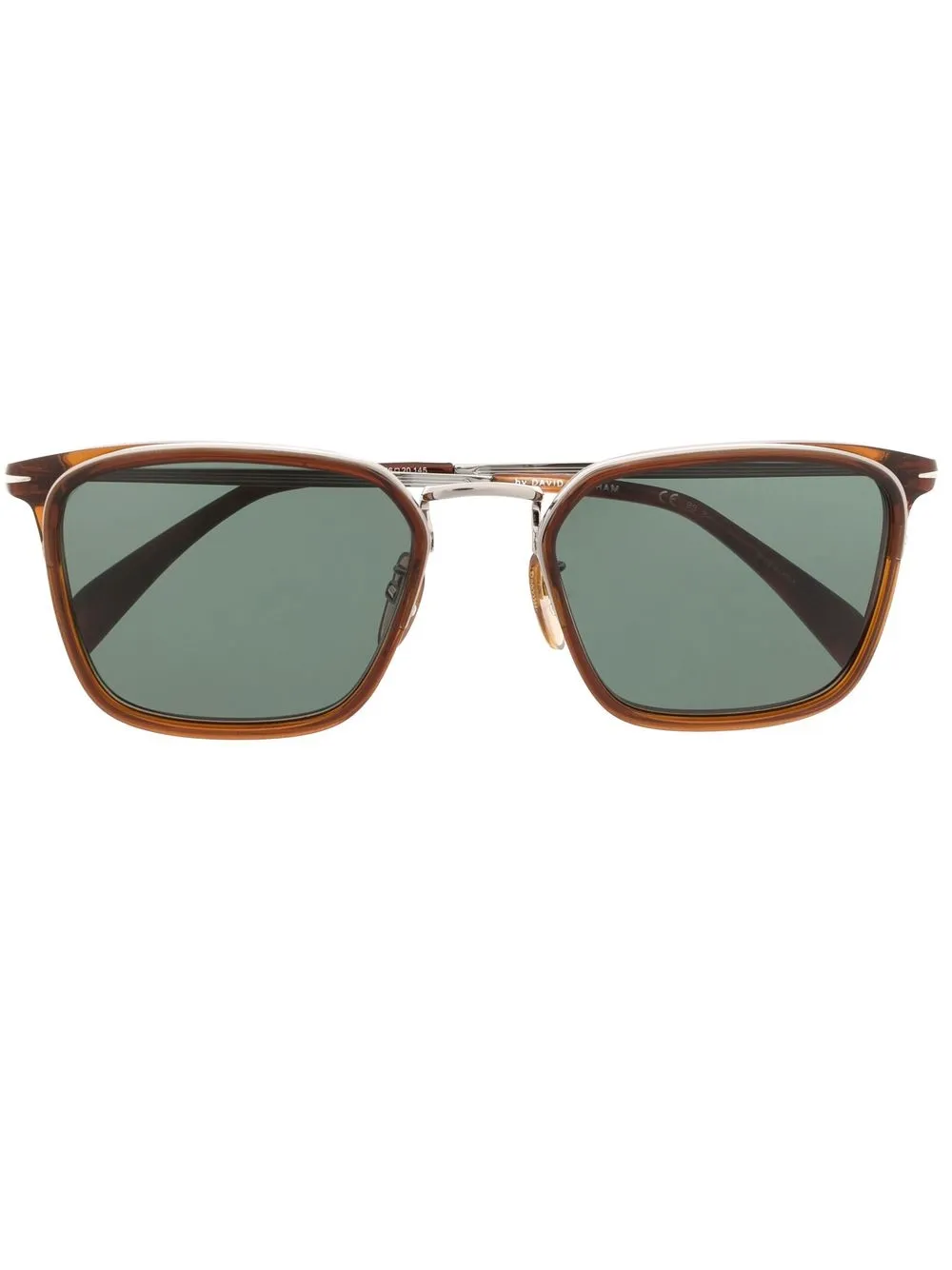 

Eyewear by David Beckham round-frame sunglasses - Green