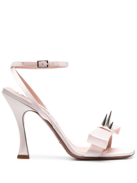 Acne Studios studded bow-embellished sandals