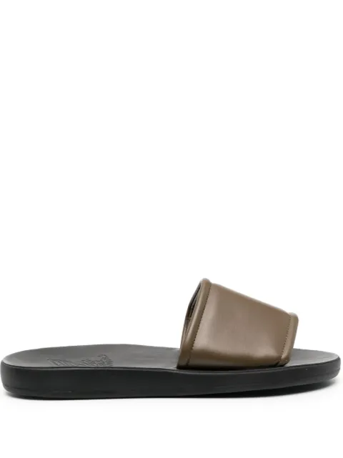 Ancient Greek Sandals Ageos leather slides 