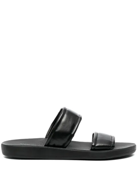 Ancient Greek Sandals Enias leather slides 