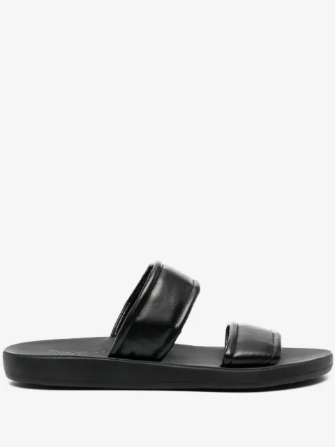 Ancient Greek Sandals Enias leather slides 