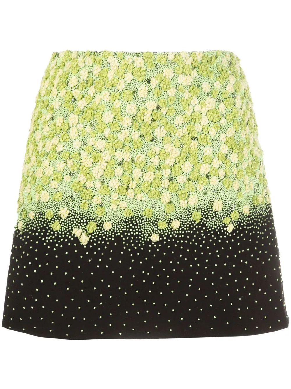 

Del Core beaded miniskirt - Green