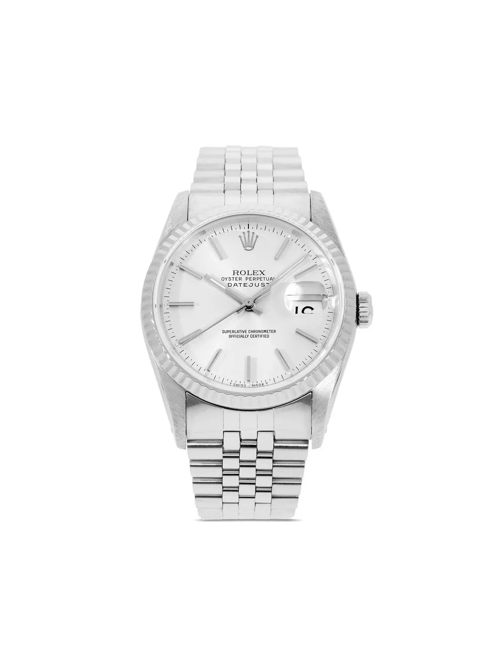 

Rolex 1992 pre-owned Datejust 36mm - Silver