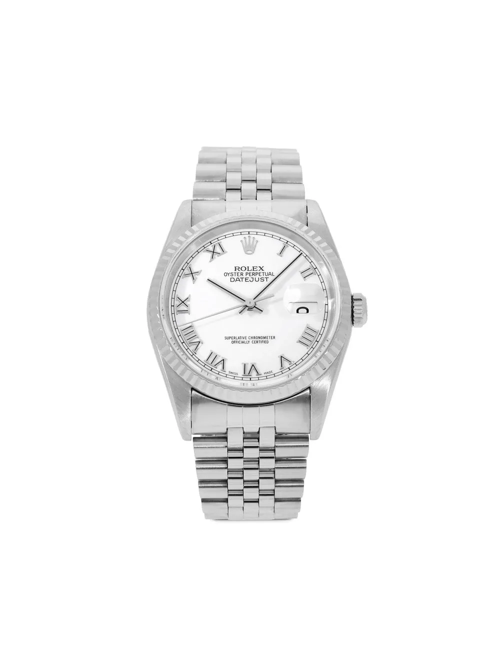 

Rolex 2002 pre-owned Datejust 36mm - White