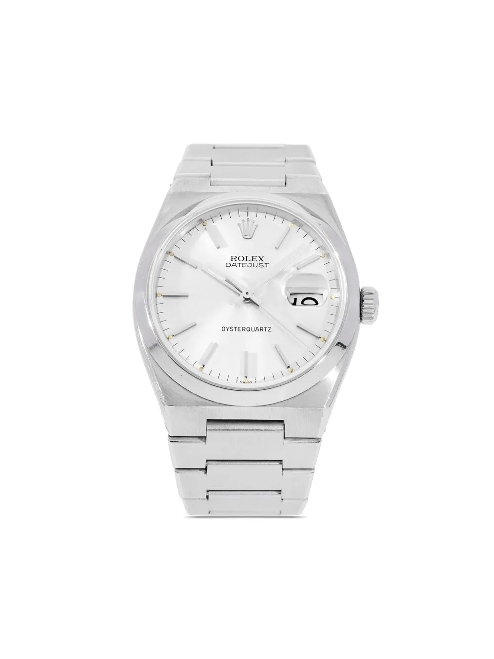 Rolex reloj Oysterquartz de 36mm 1977 pre-owned | plateado | Image 1