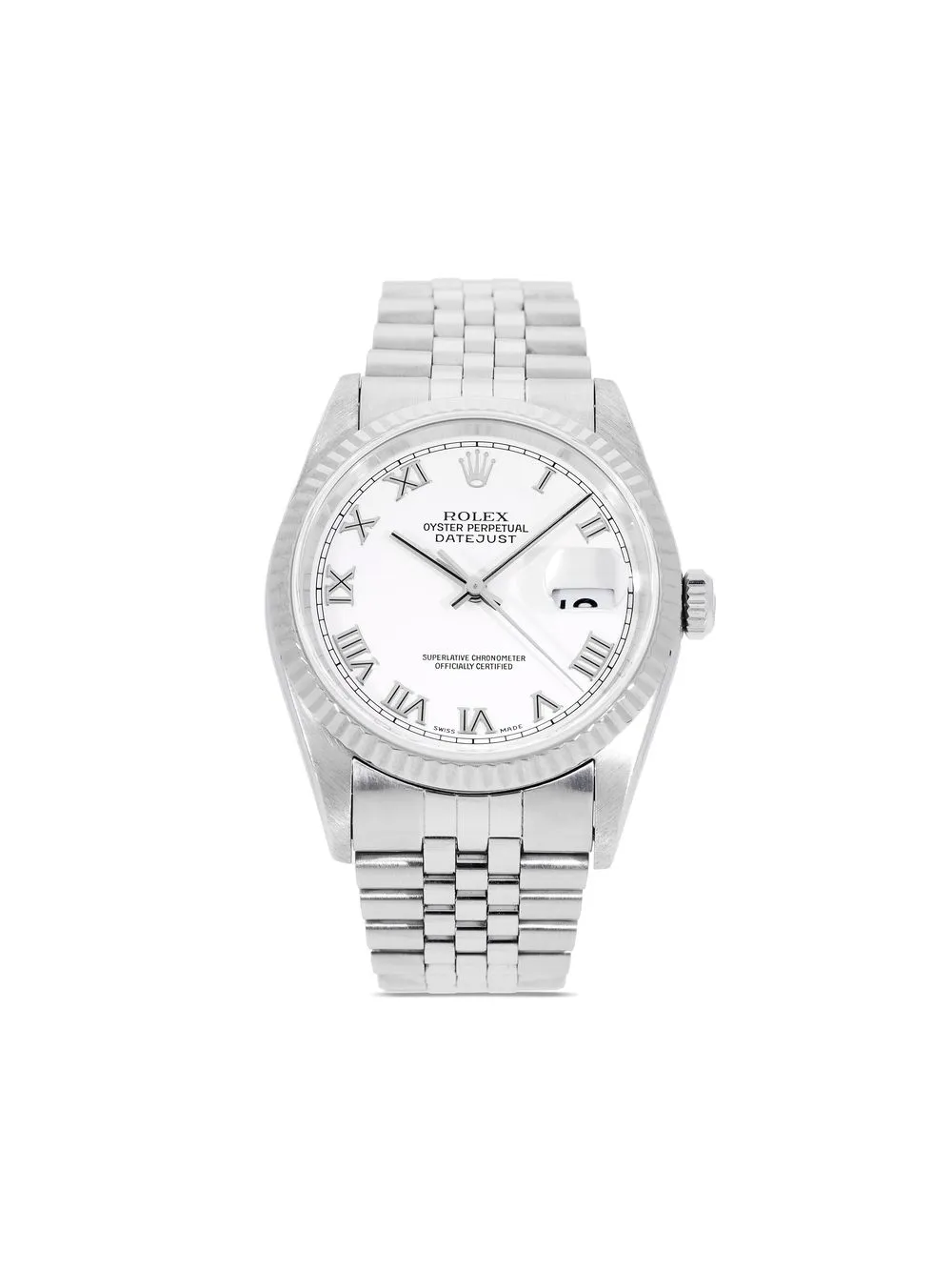 

Rolex 2000 pre-owned Datejust 36mm - White