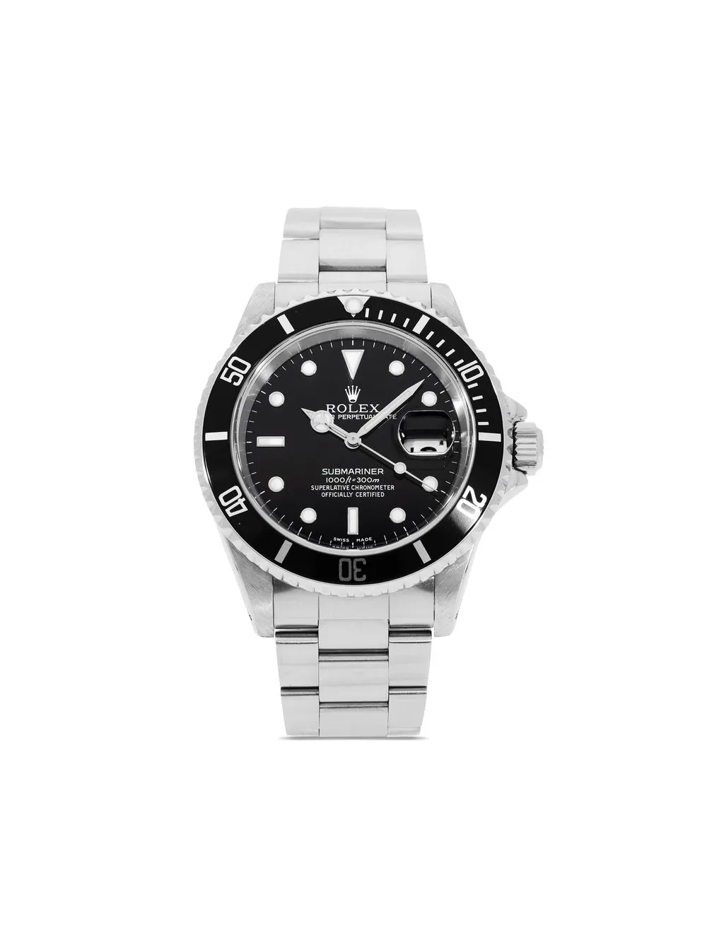 

Rolex 1999 pre-owned Submariner Date 40mm - Black