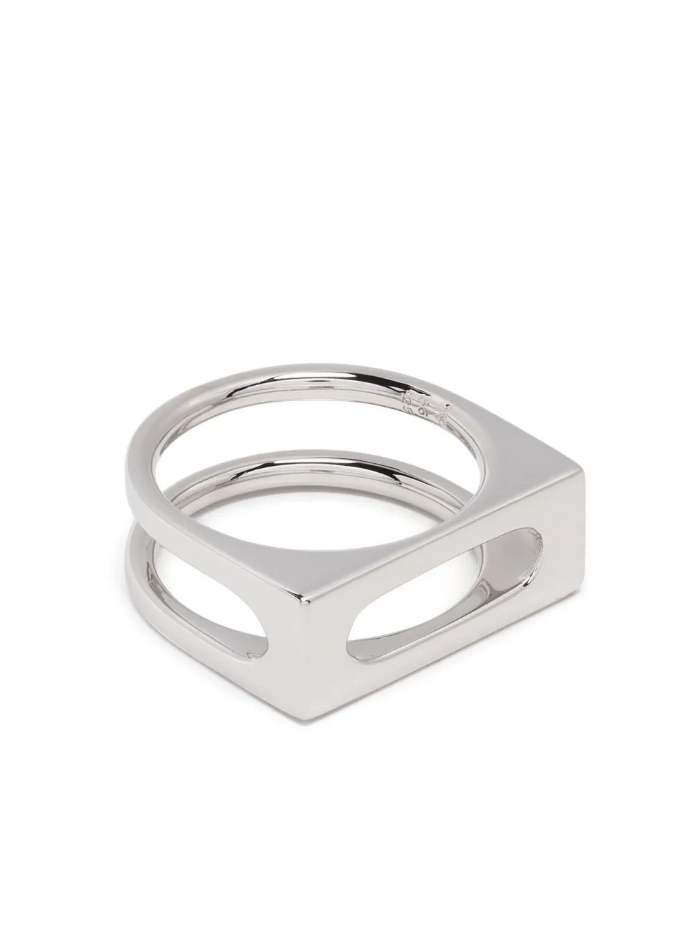 

Tom Wood Cage recycled silver ring