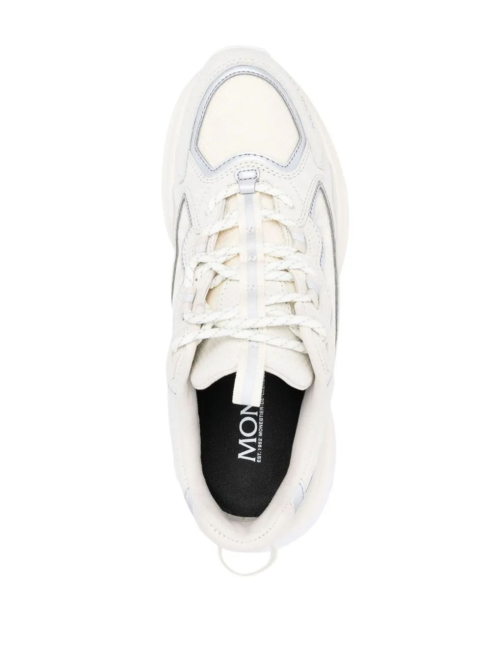 MONCLER LITE RUNNER TWO-TONE SNEAKERS