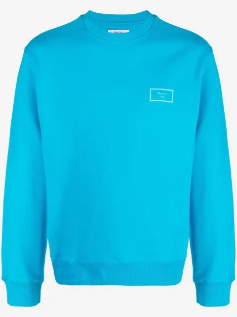 Martine Rose logo-print crew-neck sweatshirt