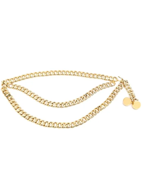 CHANEL Pre-Owned curb-chain waist belt