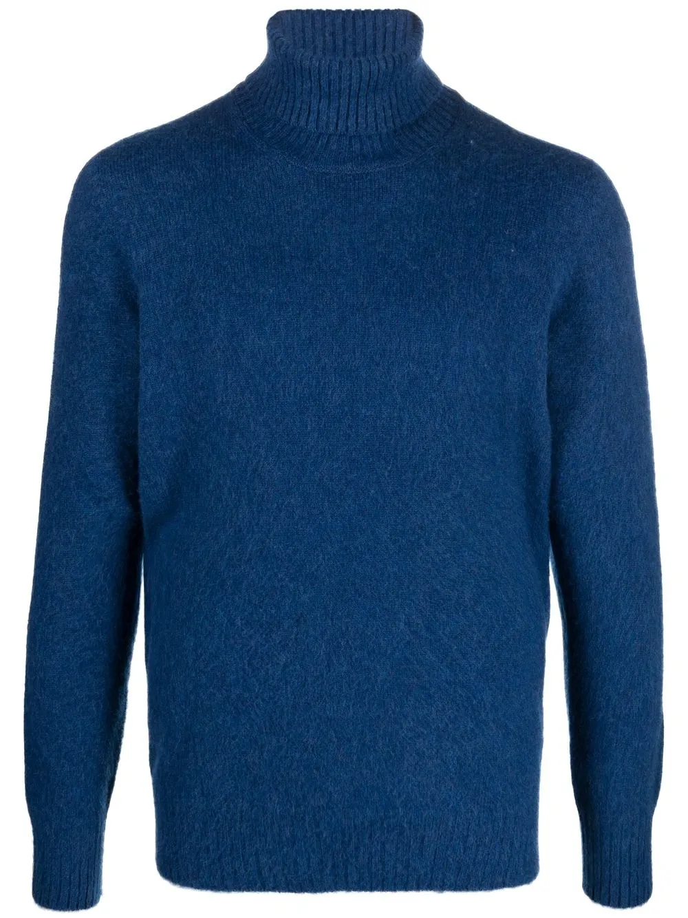 

Barba fine-knit roll-neck jumper - Blue
