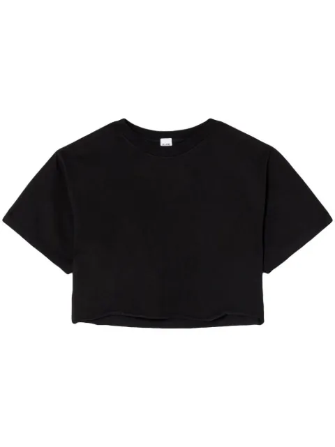 RE/DONE cropped short-sleeved T-shirt