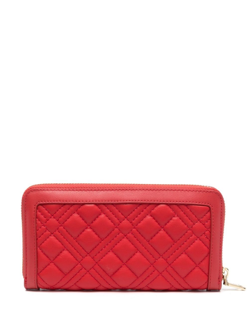 Love Moschino Quilted logo-plaque Purse - Farfetch