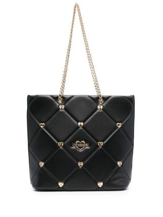 Love Moschino Quilted Tote Bag Farfetch