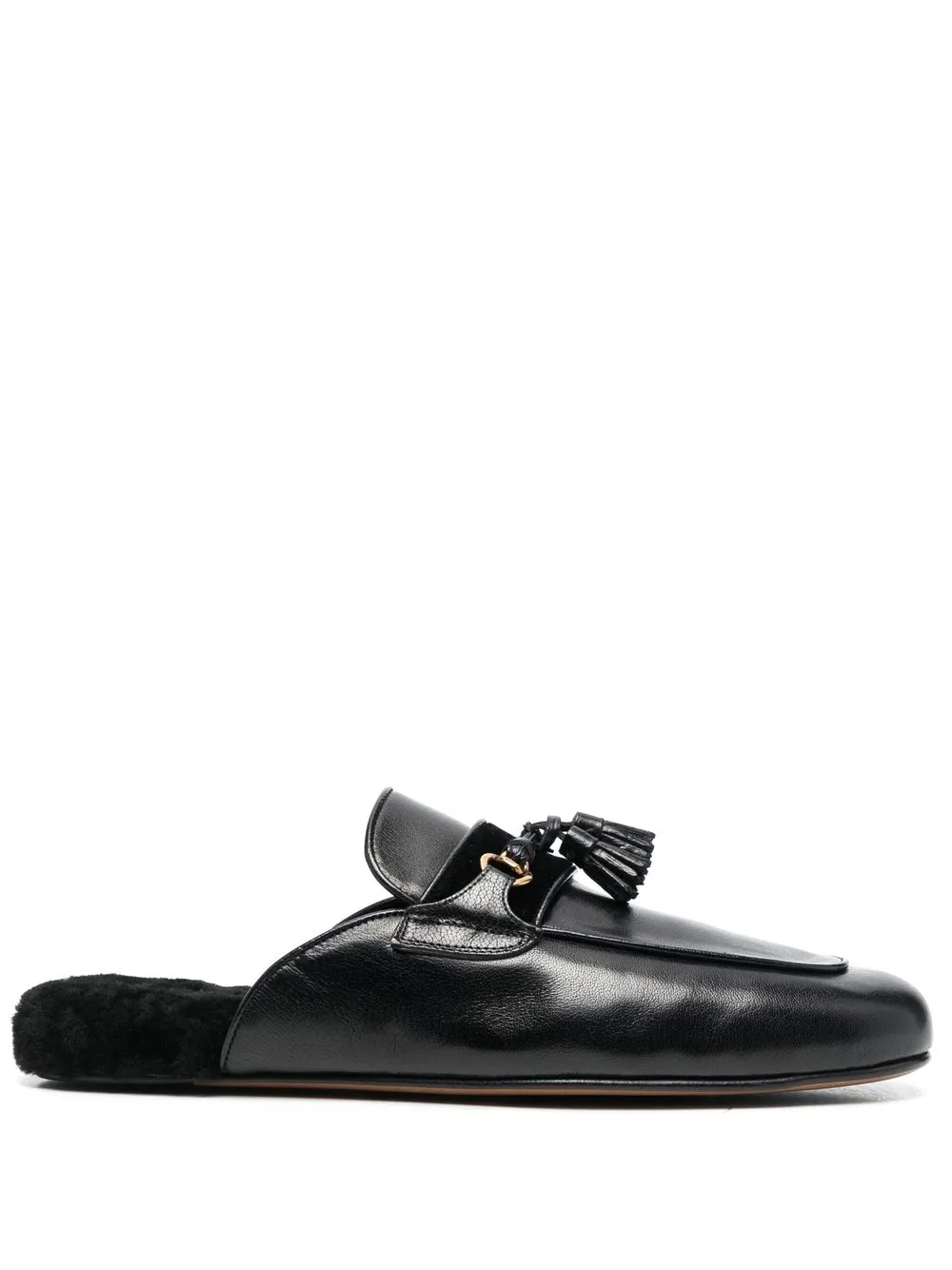 TOM FORD tassel-detail Leather Mules - Farfetch