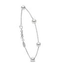 Yoko London 18kt white gold Classic pearl bracelet - Silver