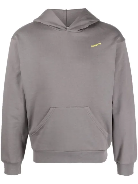 logo-print hoodie