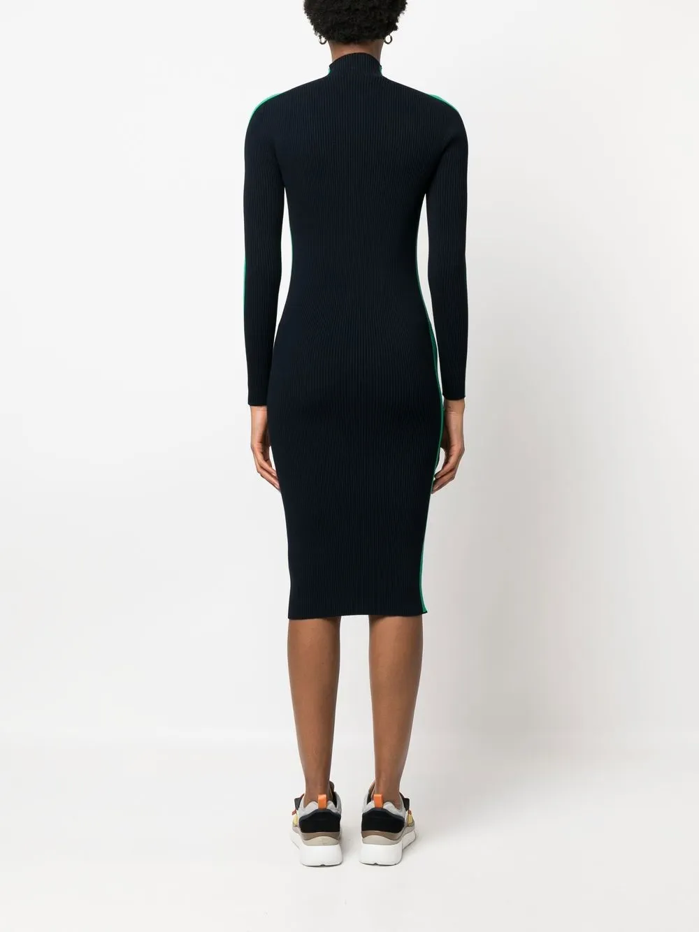 Lacoste colourblock Bodycon Dress Farfetch