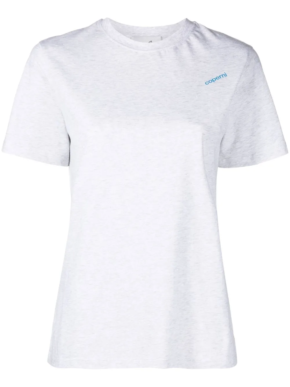 

Coperni logo-print crew neck T-shirt - Grey
