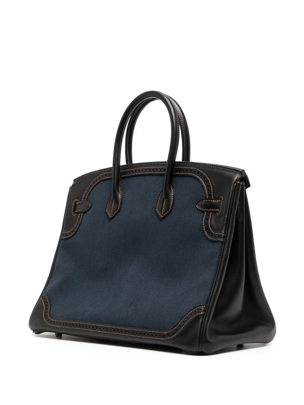 Birkin 35cm Ghillie Blue Paradise - Bags Of Luxury