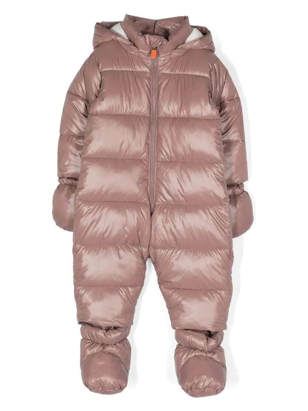 

Save The Duck Kids hooded padded snowsuit - Pink