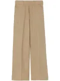 RE/DONE wide leg low-rise trousers - Neutrals