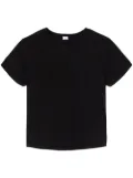 RE/DONE basic short-sleeved T-shirt - Black