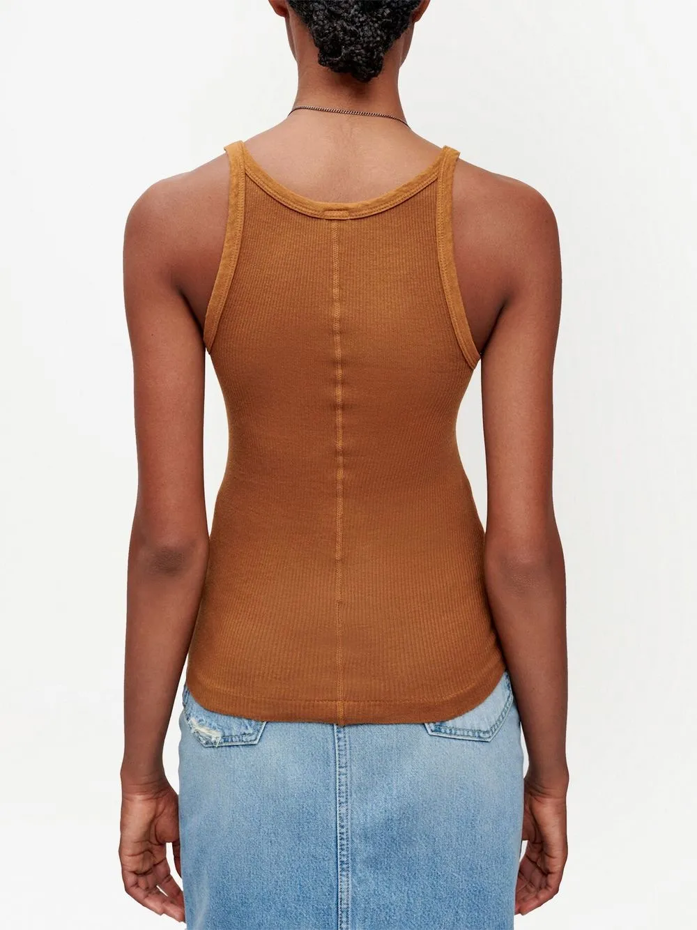 Ribbed Sleeveless Tank main image 1