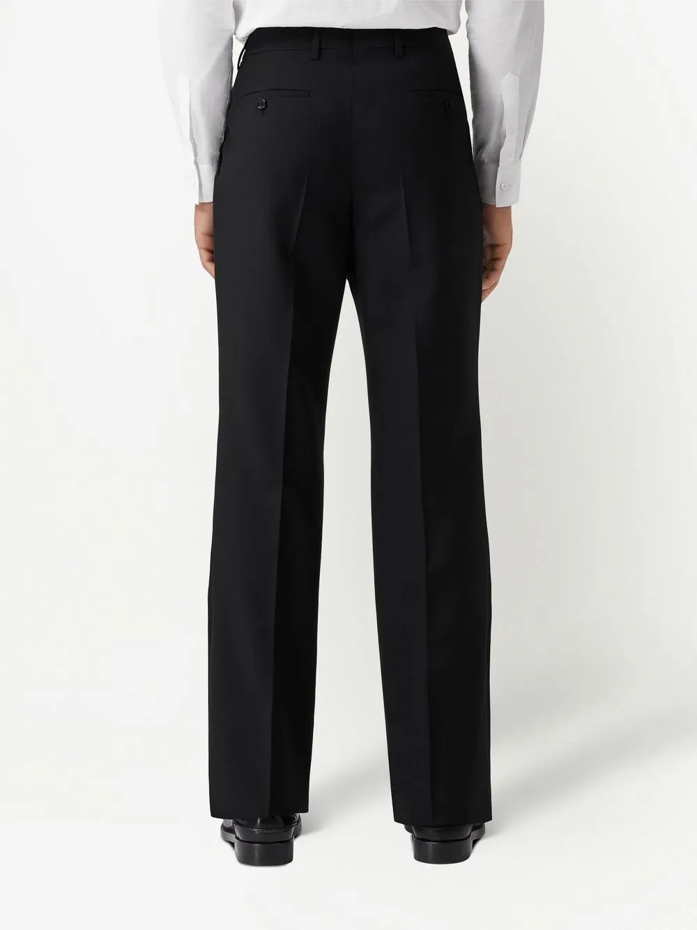 BURBERRY CLASSIC-FIT MOHAIR TAILORED TROUSERS