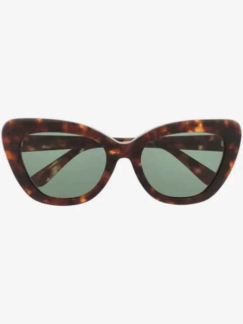 Undercover tortoise-shell cat-eye sunglasses