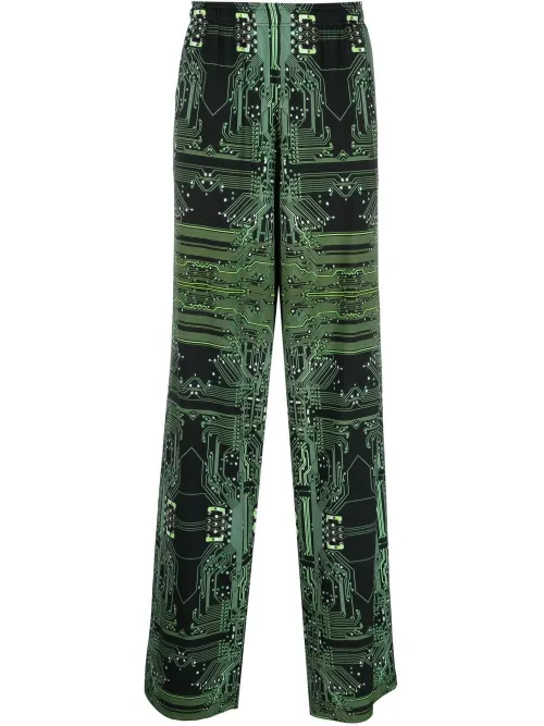 Pantalon Cyber Fluid à coupe ample - VETEMENTS - Modalova